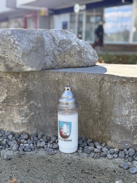 Dekorativna fotografija - občinska sveča