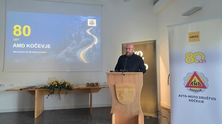 Nejc Zemljak, predsednik NO AMD Kočevje.