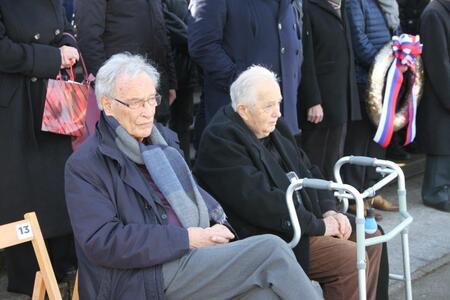 Slovesnost ob 35. obletnici prvega postroja zametkov Slovenske vojske - častni občan Mihael Petrovič