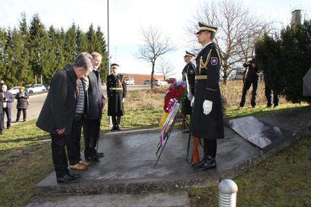 Slovesnost ob 35. obletnici prvega postroja zametkov Slovenske vojske